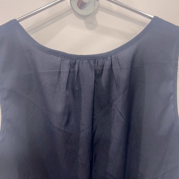 Banana Republic Two-Tone Blue Tunic Tank Top - Size Small, Preloved - Picture 4 of 5